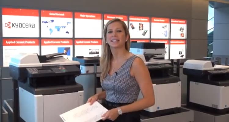 Kyocera Printer App for Schools Grades Tests, Saves Time